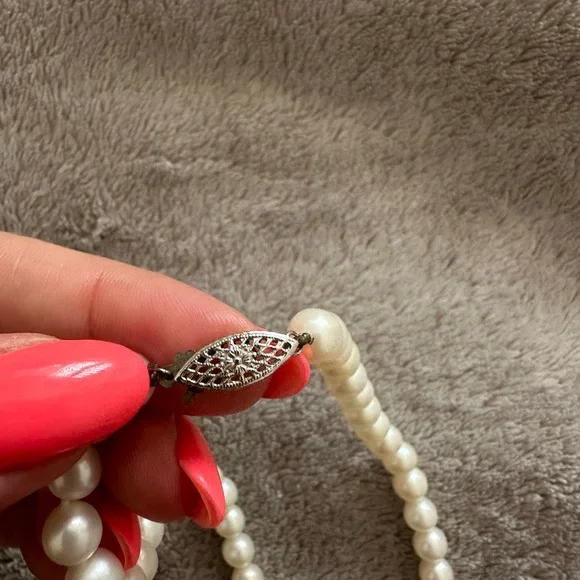 Beautiful natural pearl necklace new - Picture 8 of 8